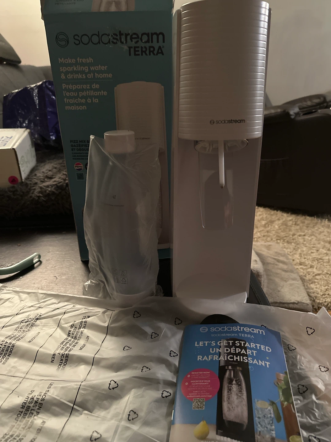 SodaStream Terra Sparkling Water Maker