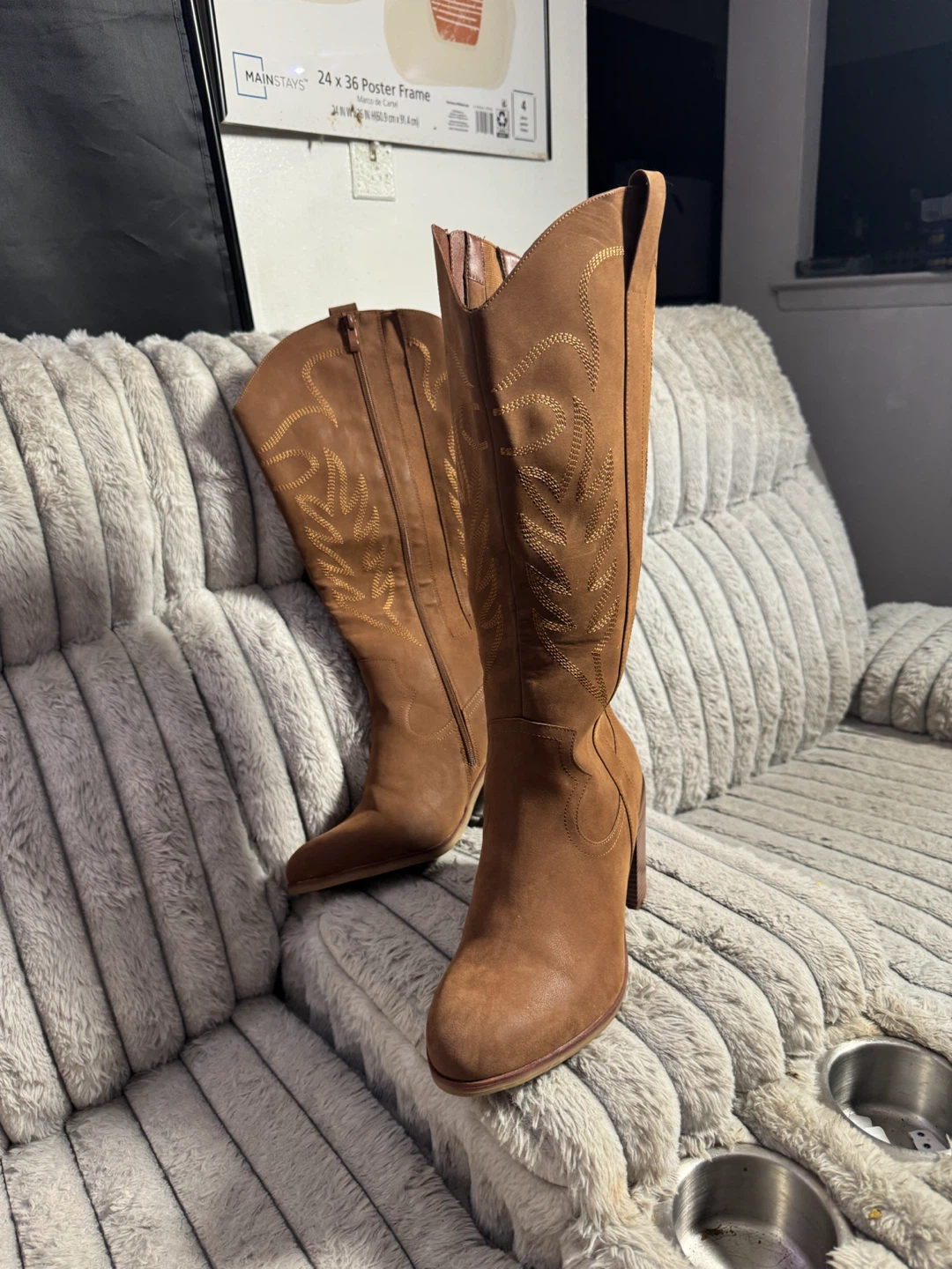 Women's Brown Western Boots - photo 2