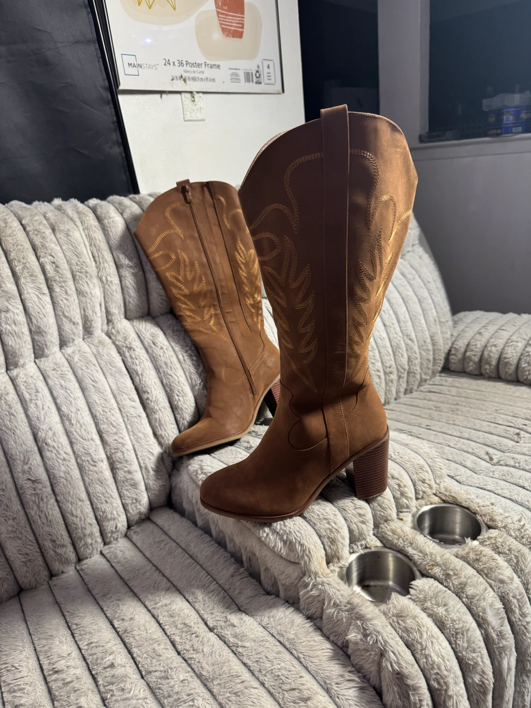 Women's Brown Western Boots - photo 3