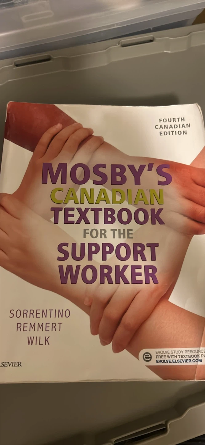 Mosby's Canadian Textbook for the Support Worker
