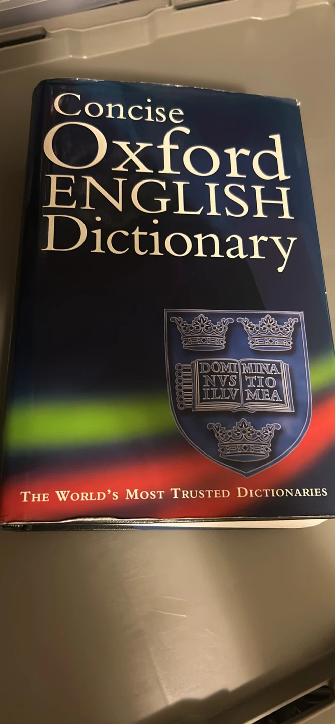 Concise Oxford English Dictionary