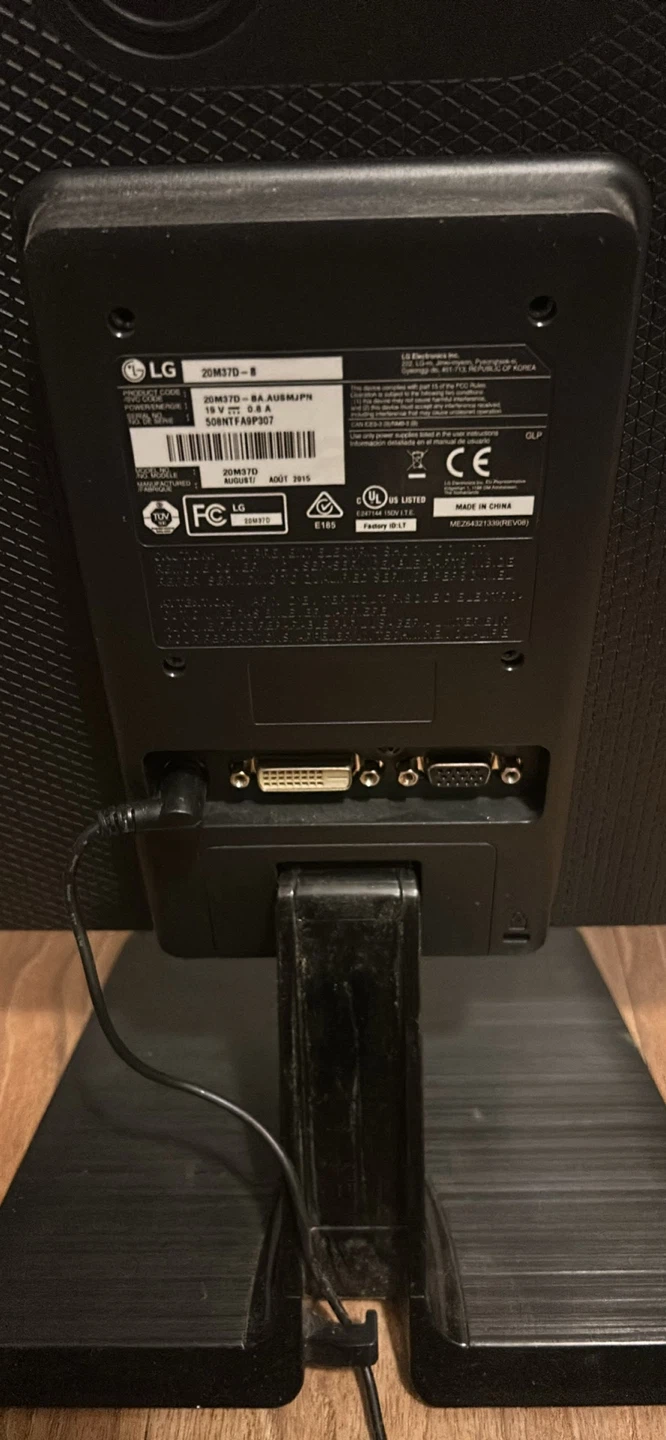 LG 20M37D 20-inch Monitor - photo 2