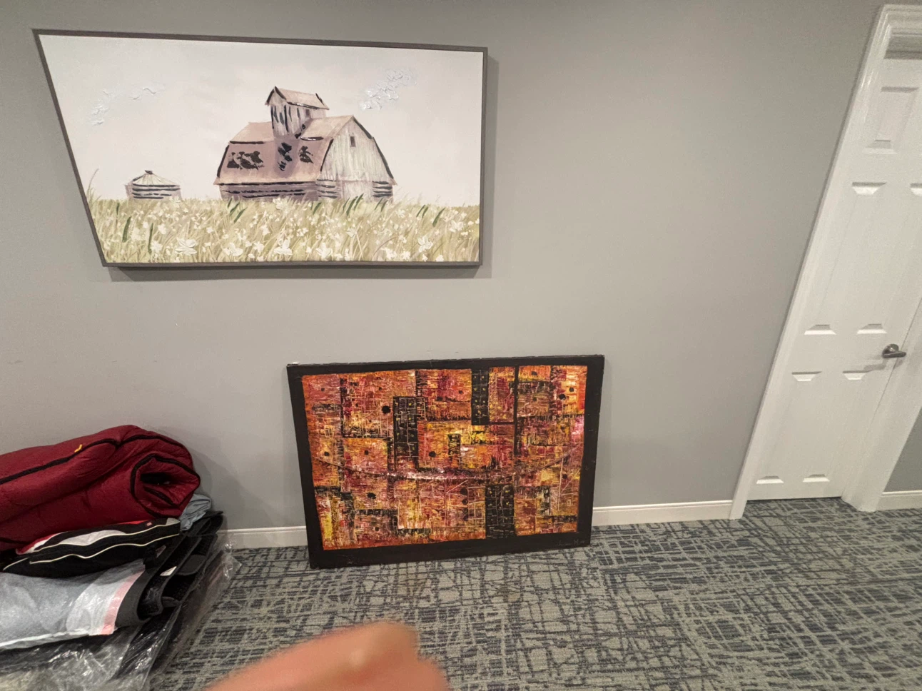 Original Abstract Painting by Irving M. - photo 3