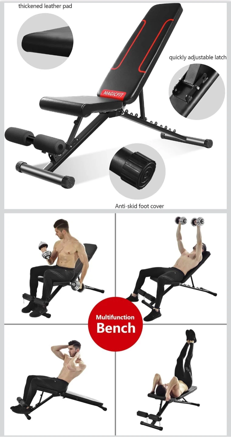 Workout Set: Bench, 100 lb Dumbbell Set, Scale & Accessories. - photo 5