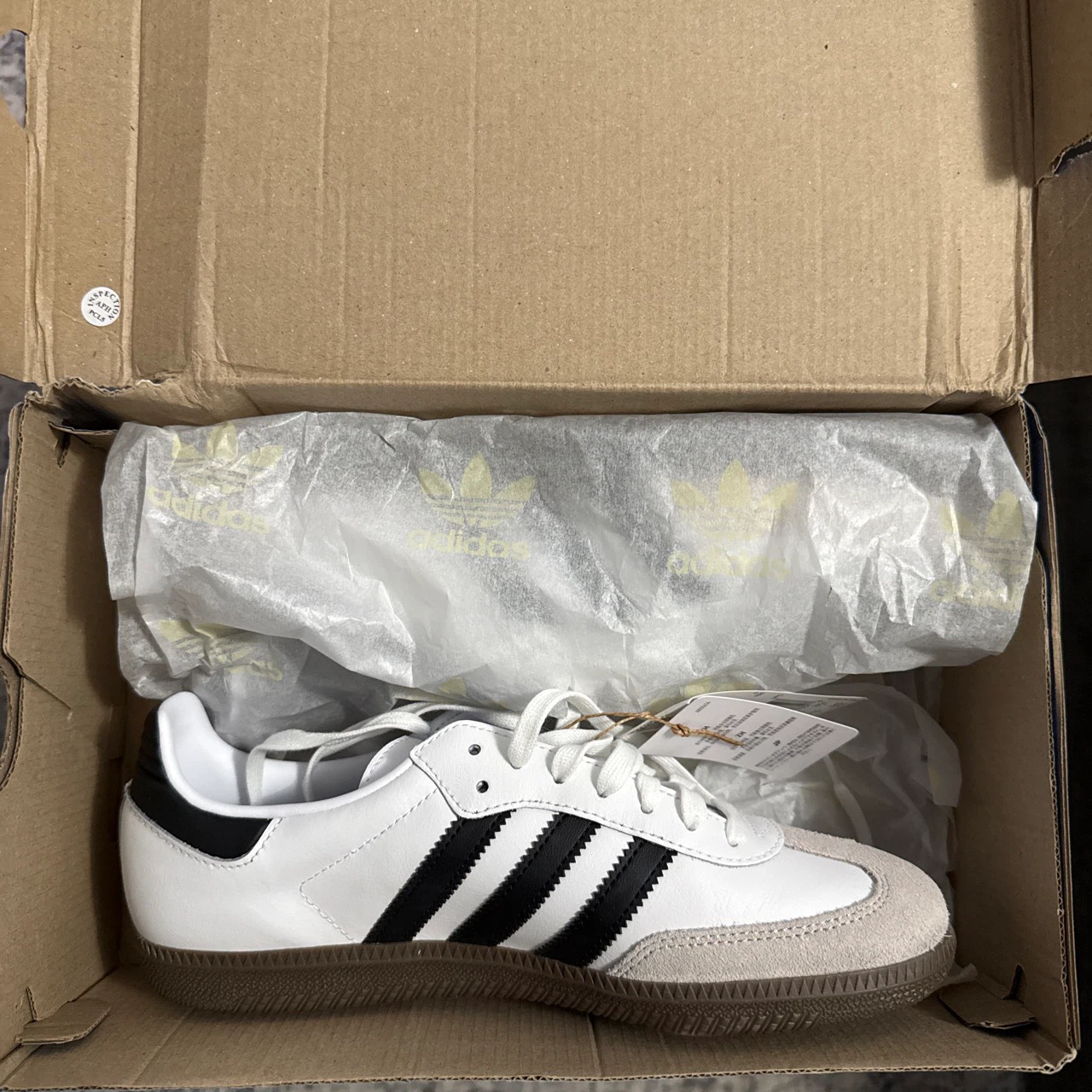 Adidas Samba OG Shoes White/Black