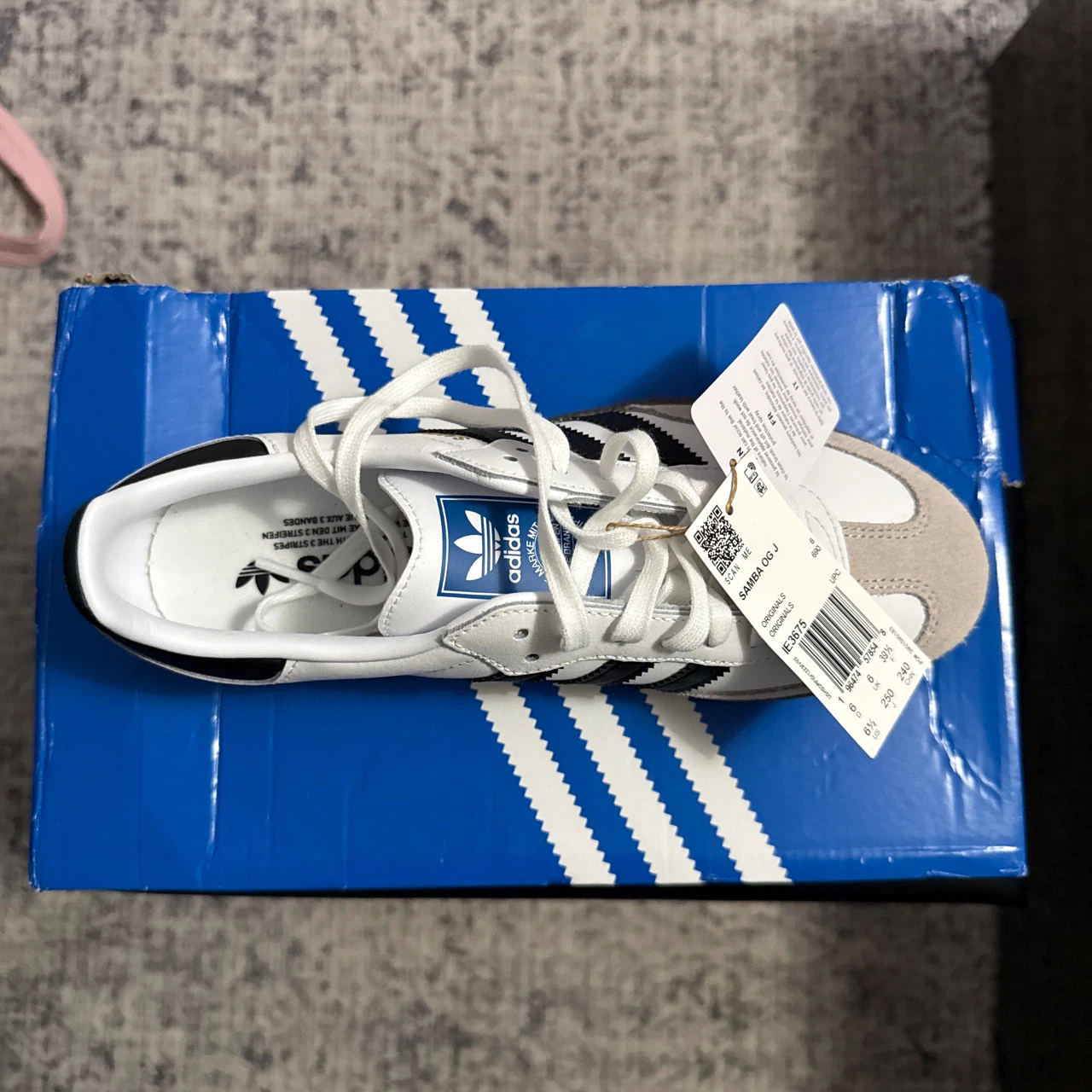 Adidas Samba OG Shoes White/Black - photo 2