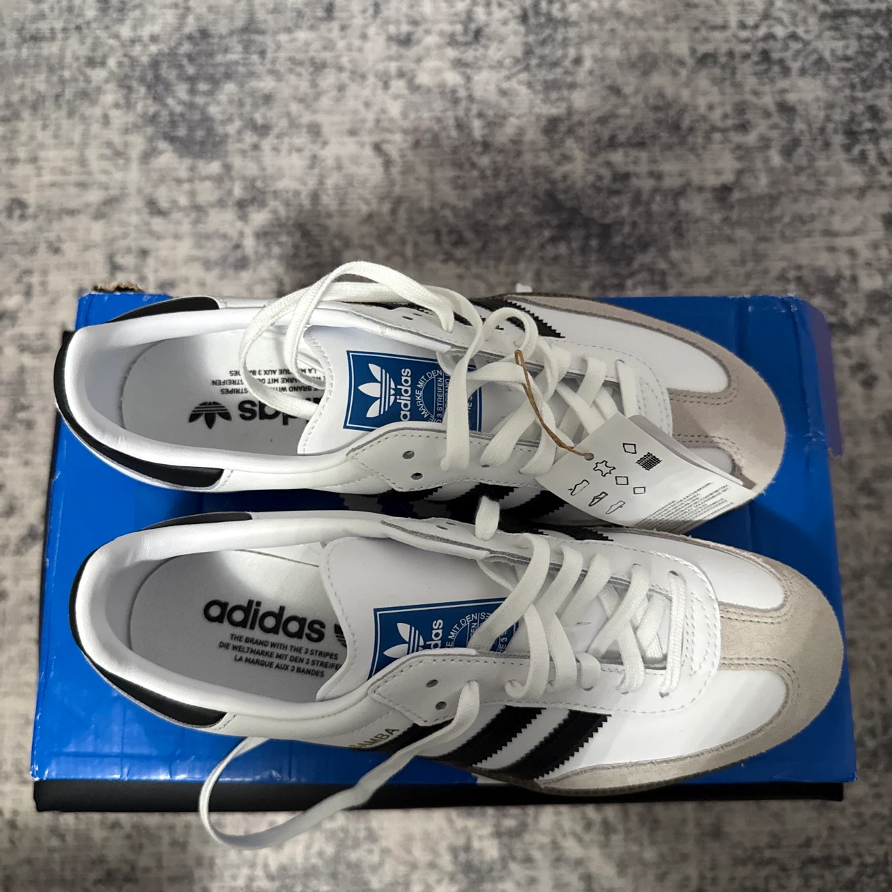 Adidas Samba OG Shoes White/Black - photo 4