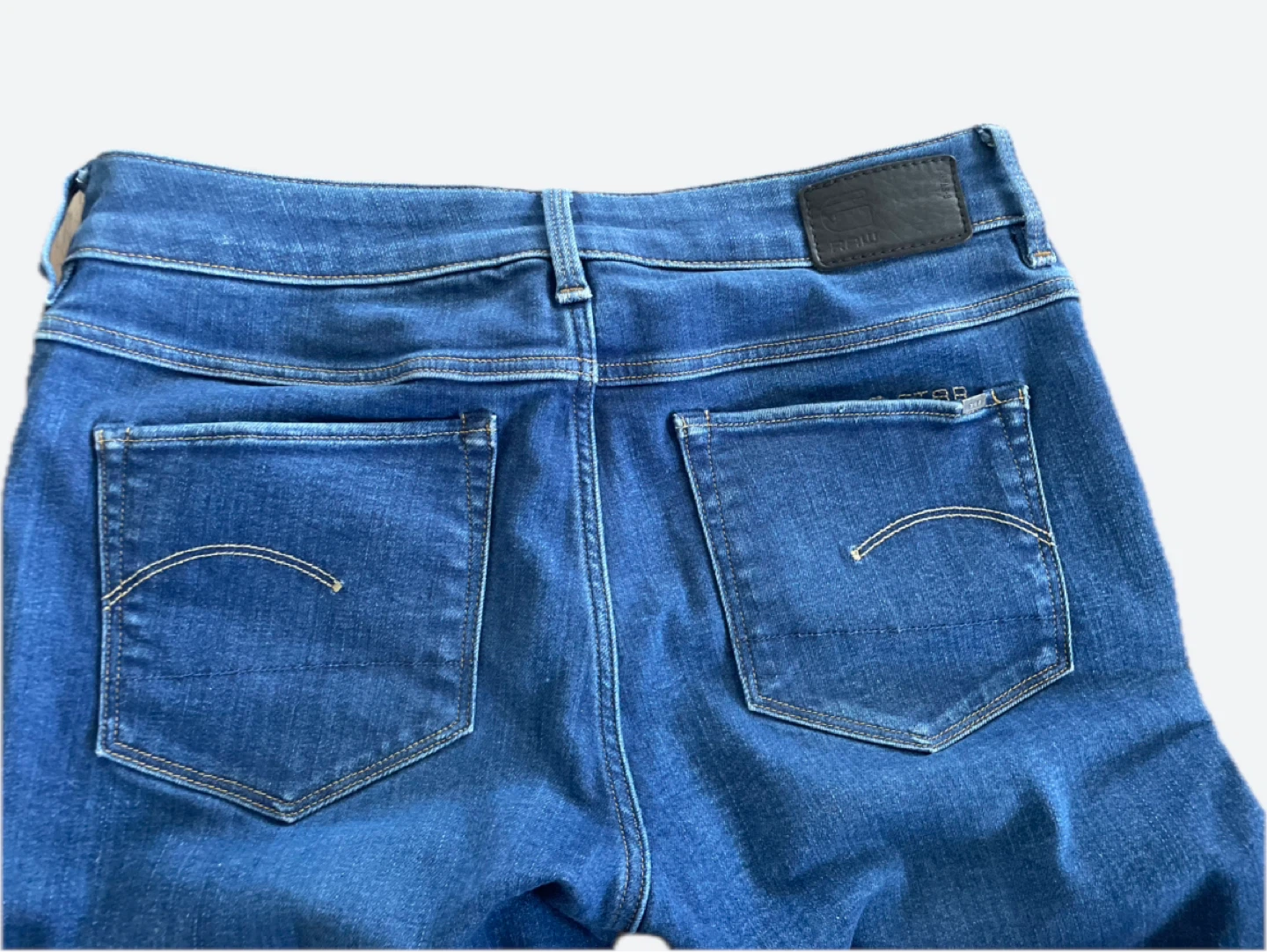 Rear view G-Star RAW Blue Skinny Jeans - photo 2