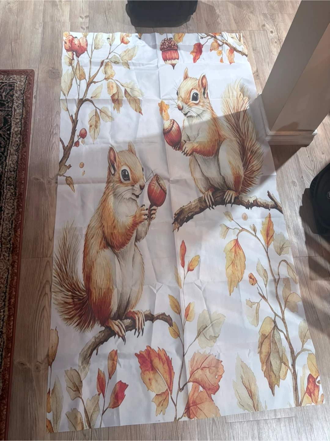 Squirrel Print Shower Stall Curtain - photo 3