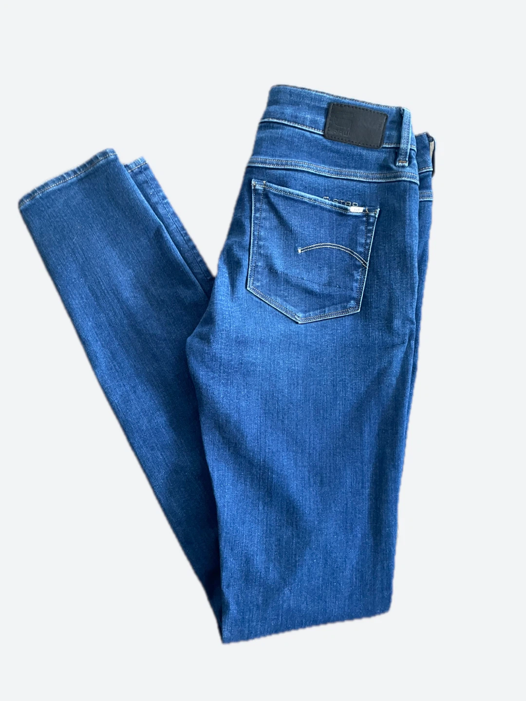 Rear view G-Star RAW Blue Skinny Jeans - photo 4