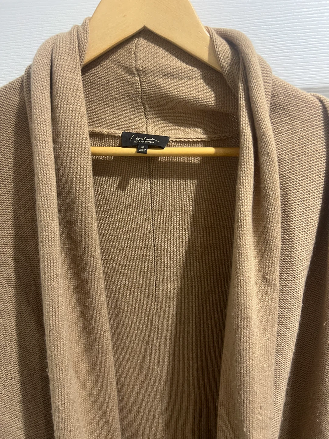 Babaton Cashmere Blend Open Cardigan - photo 2