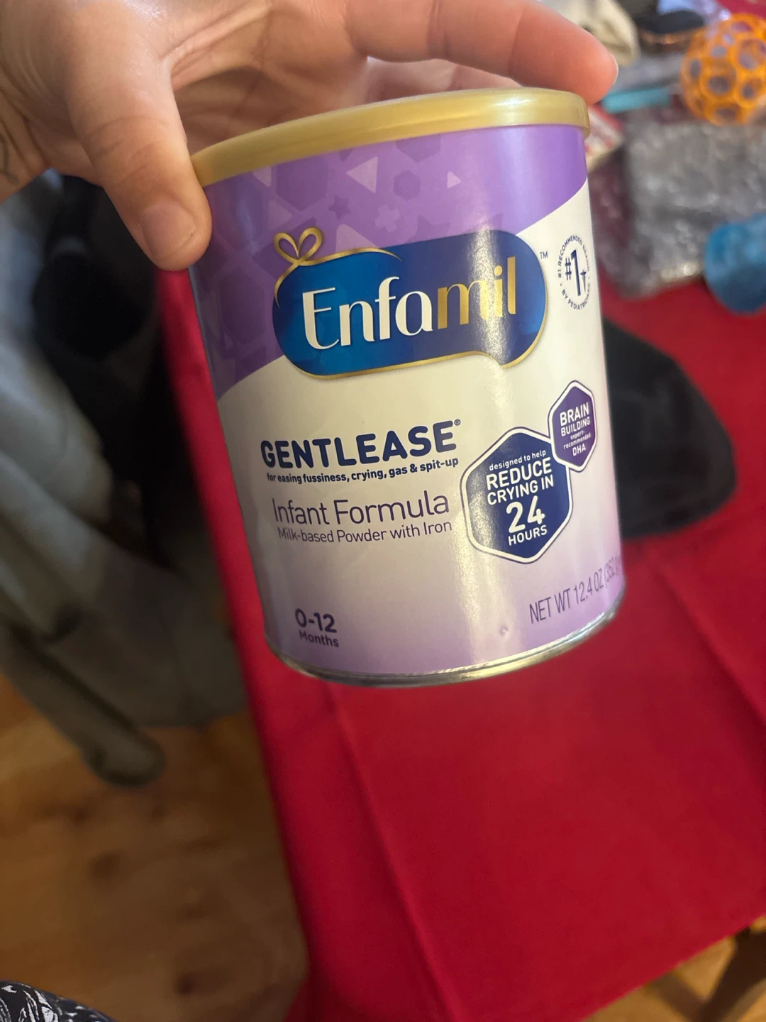 10x Enfamil Gentlease Infant Formula 12.4 oz