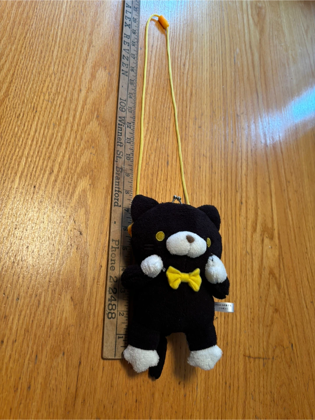 Kawaii Cat Plush Crossbody Coin Purse Bag-Anime Style - photo 4