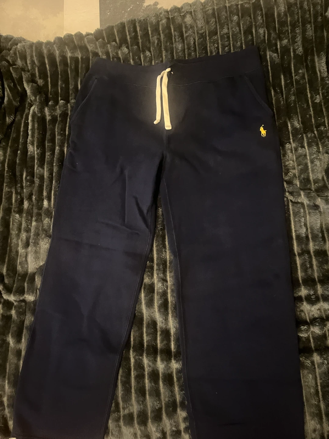 Polo Ralph Lauren Navy Blue Sweats size L - photo 3