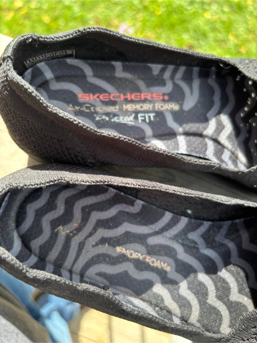 8.5 Skechers Women's Black Slip-on Shoes - photo 3