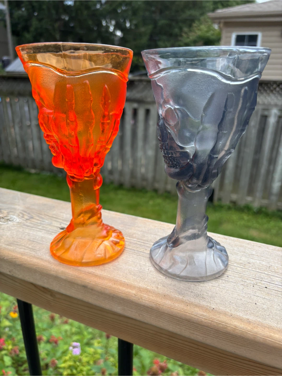 Set of 2 Skull Goblets - photo 2