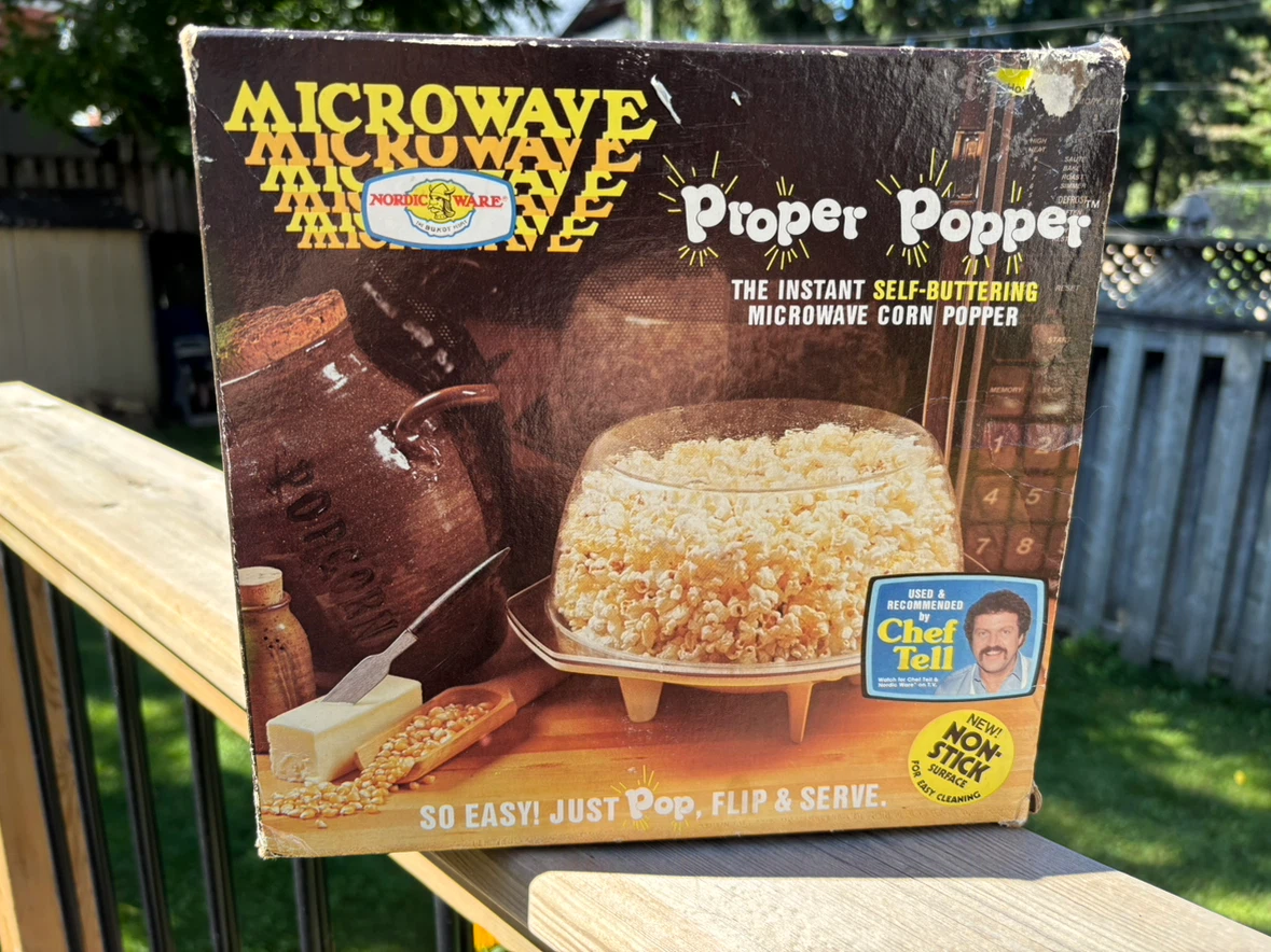 Nordic Ware Proper Popper Microwave Popcorn Maker - photo 2