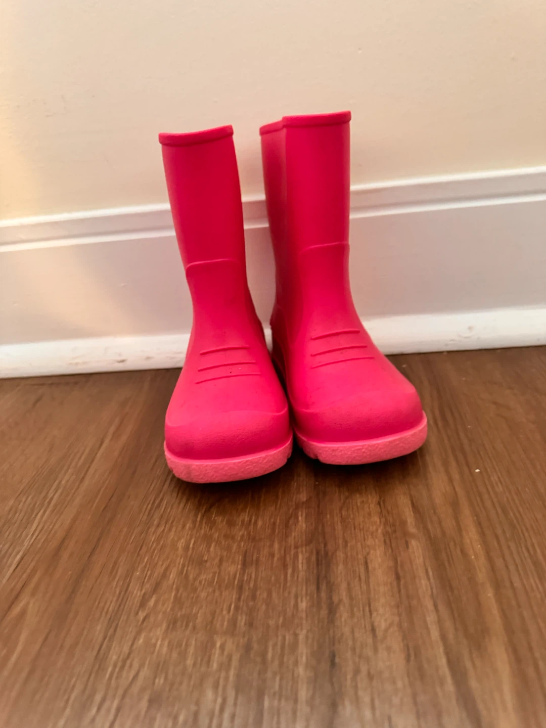 Children's Pink Rain Boots Size 8