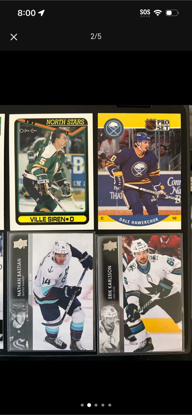 Assorted NHL Hockey Trading Cards