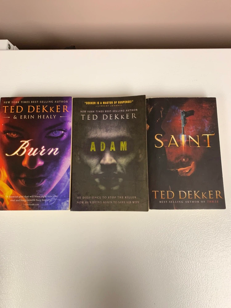 Set of 6 Ted Dekker Suspense Novels - photo 4