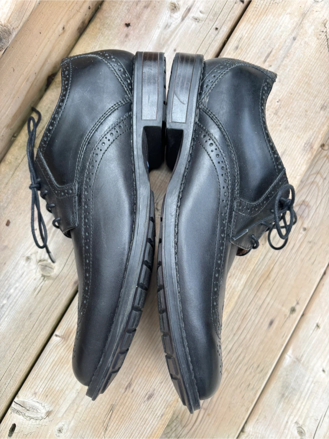 9.5 Nunn Bush Black Dress Shoes - photo 3