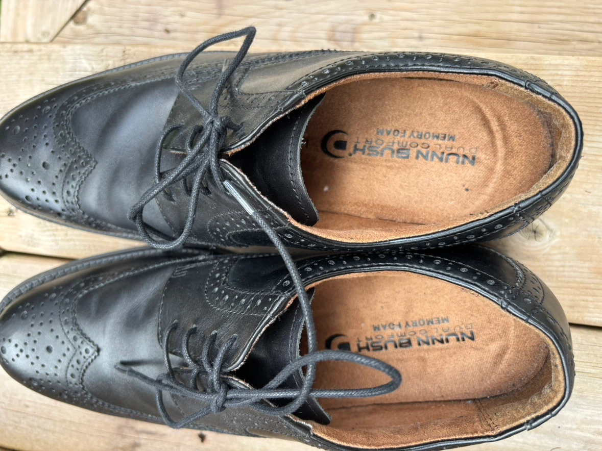 9.5 Nunn Bush Black Dress Shoes - photo 5