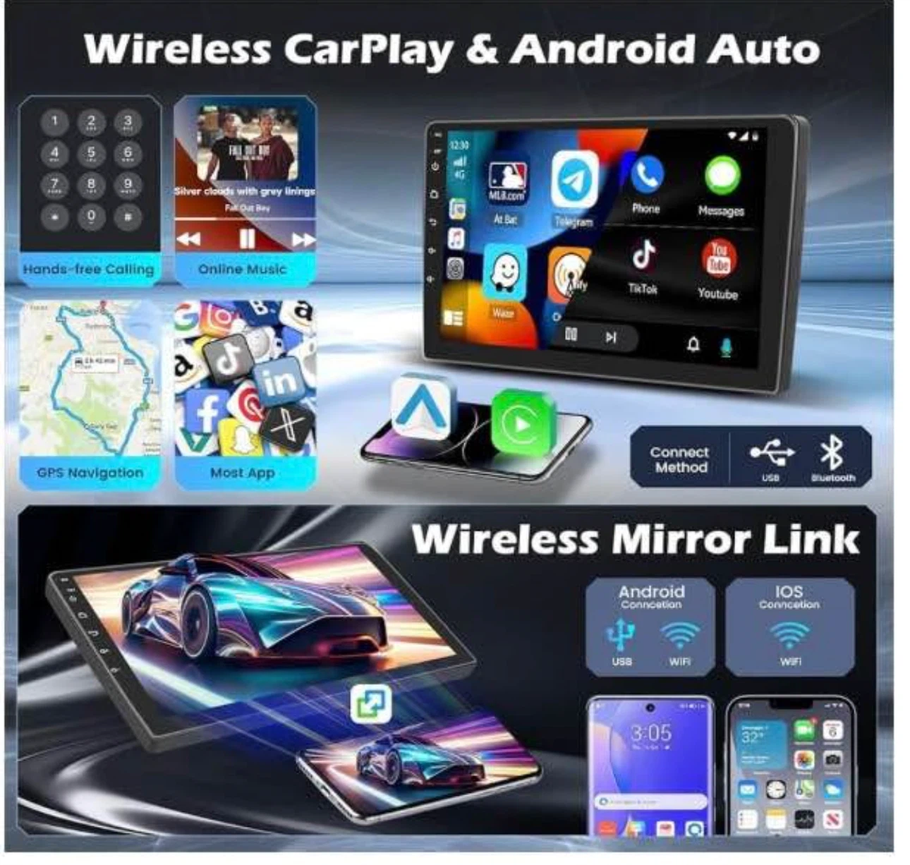 9 Inch Android Car Stereo System - photo 3