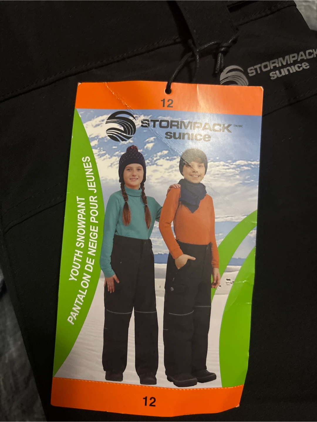 Stormpack Sunice Youth/kids Snowpants, Size 12 - photo 2
