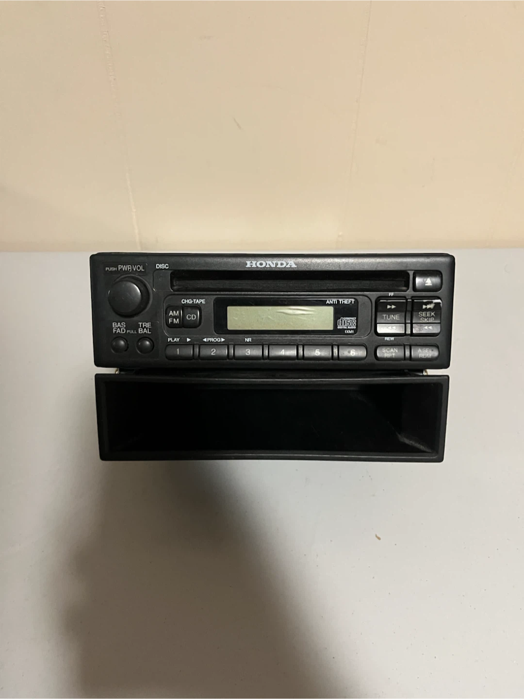 Vintage Honda CD and Tape Car Radio Player