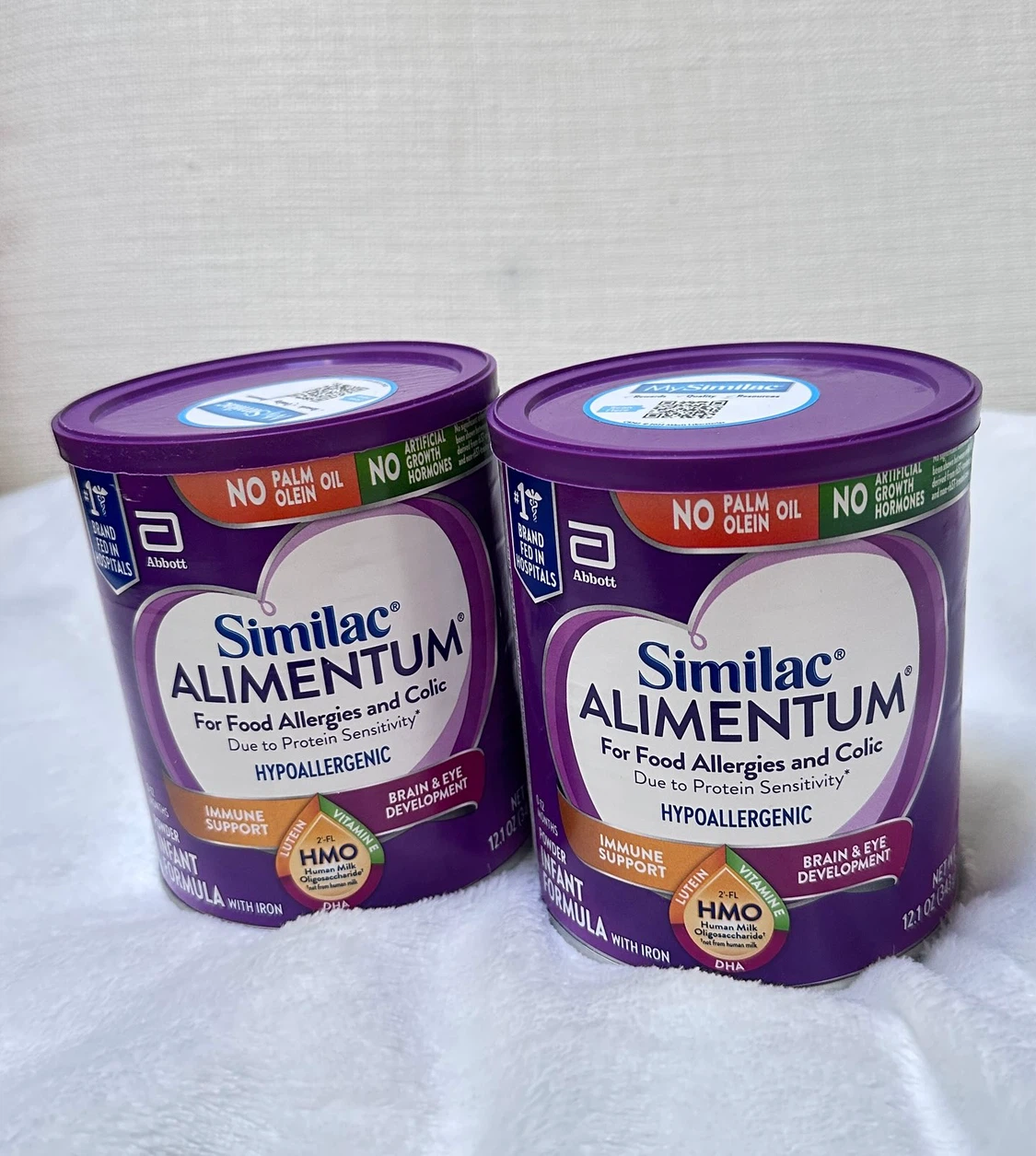 Enfamil Nutramigen and Similac Alimentum Formula
