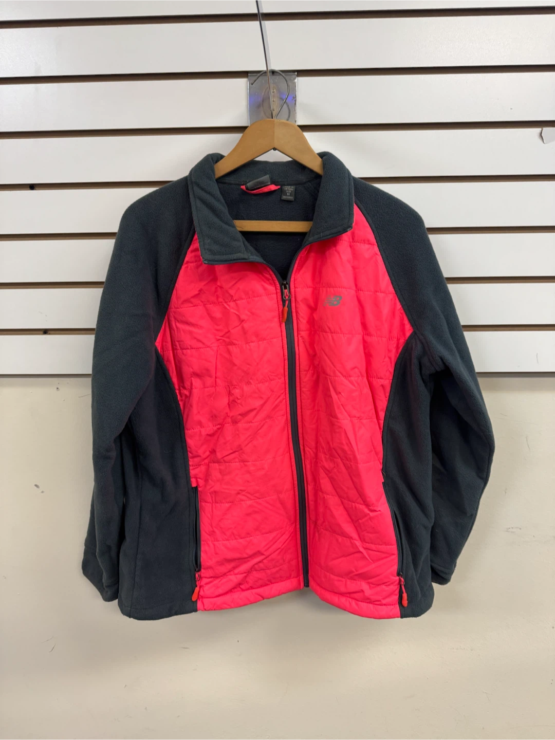 New Balance Fleece Jacket - Pink/Gray