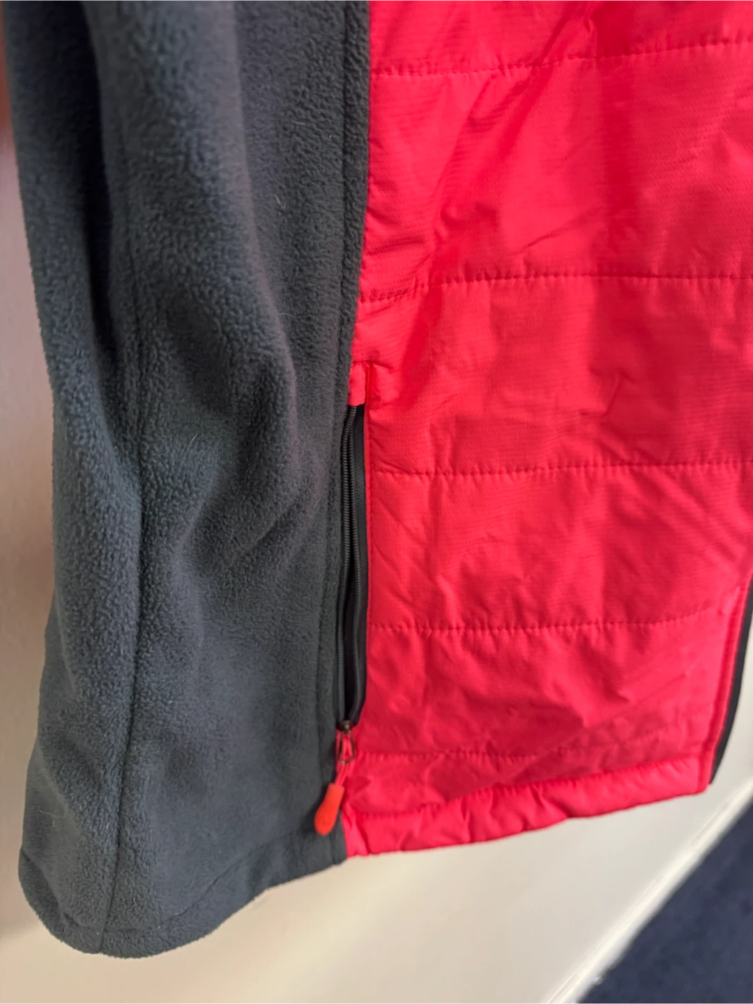 New Balance Fleece Jacket - Pink/Gray - photo 5