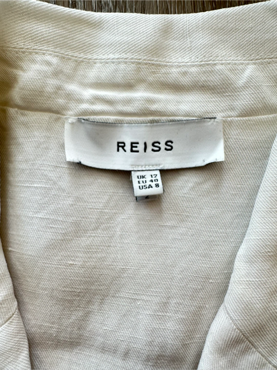 Reiss Off-white Double-Breasted Vest Dress - photo 2