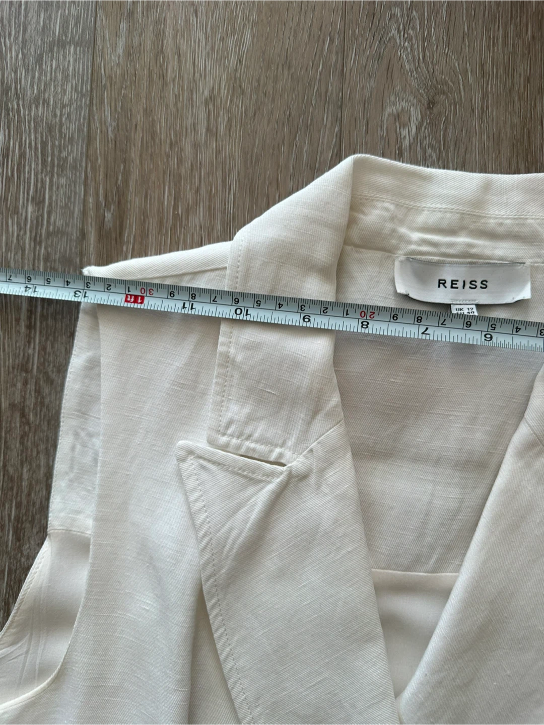 Reiss Off-white Double-Breasted Vest Dress - photo 4