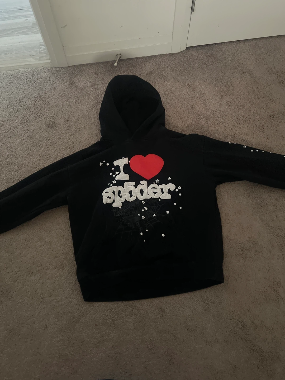 SP5DER Black Hoodie - photo 2