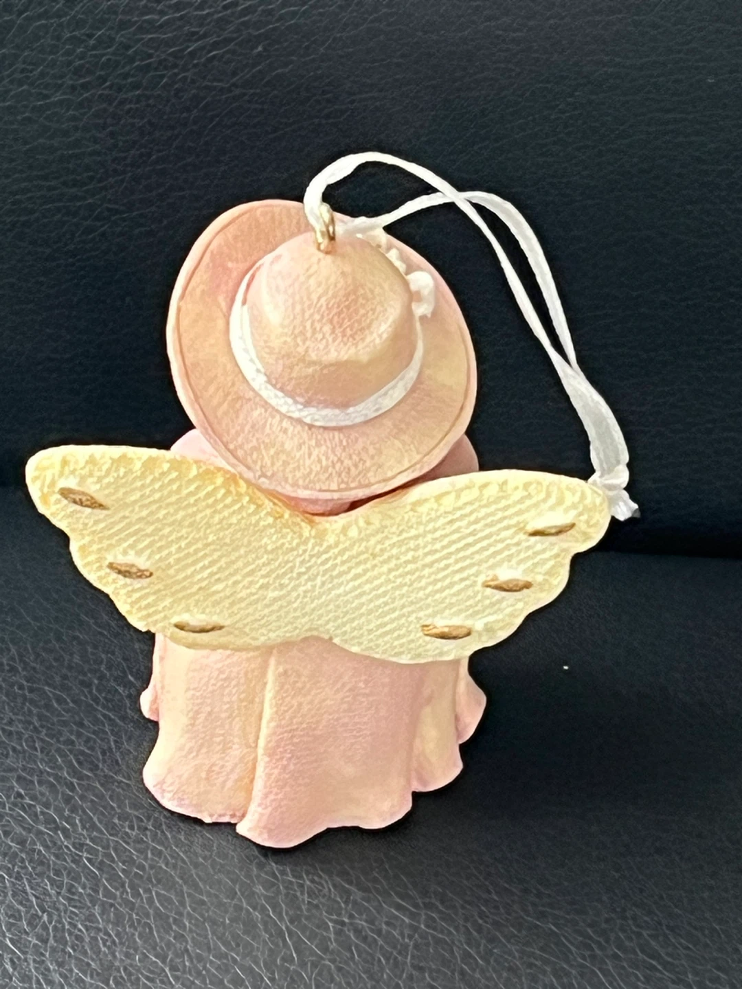 Pink Grandma Snowman Angel Ornament - photo 2