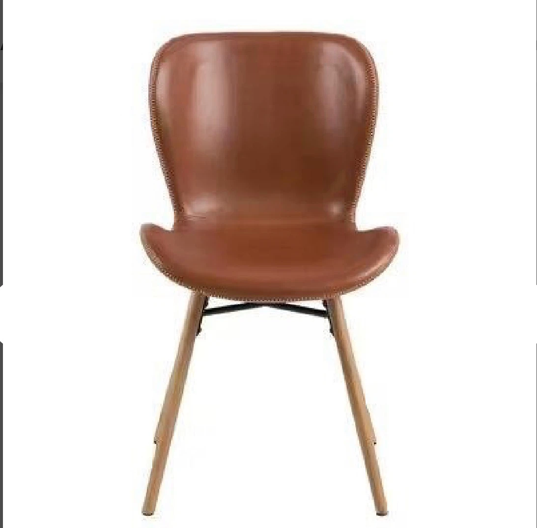 Set of 4 Faux Leather Dining Chairs - photo 4