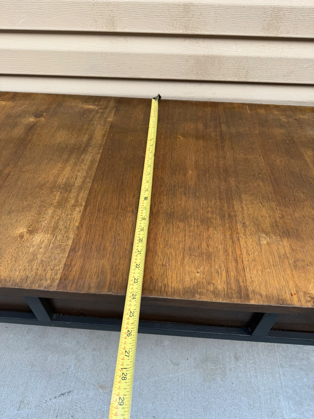 Industrial Style Coffee Table - photo 5