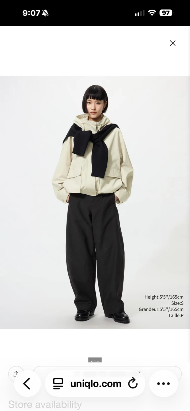 Uniqlo Black Pants - Size M
