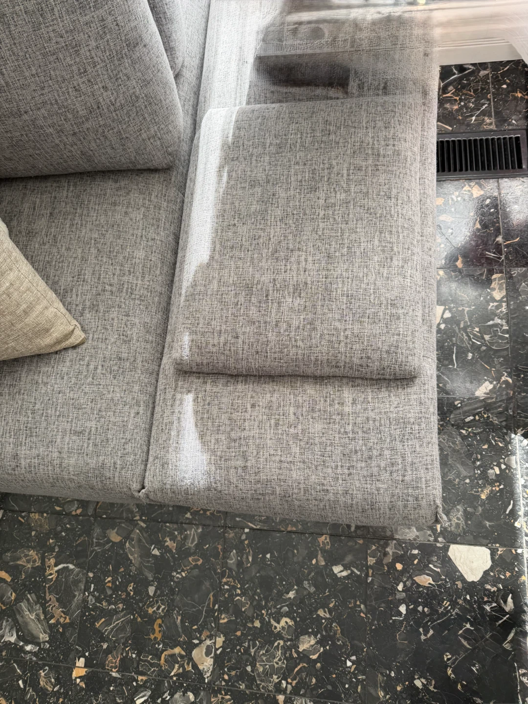 Large Modular Grey Sectional Sofa - photo 3
