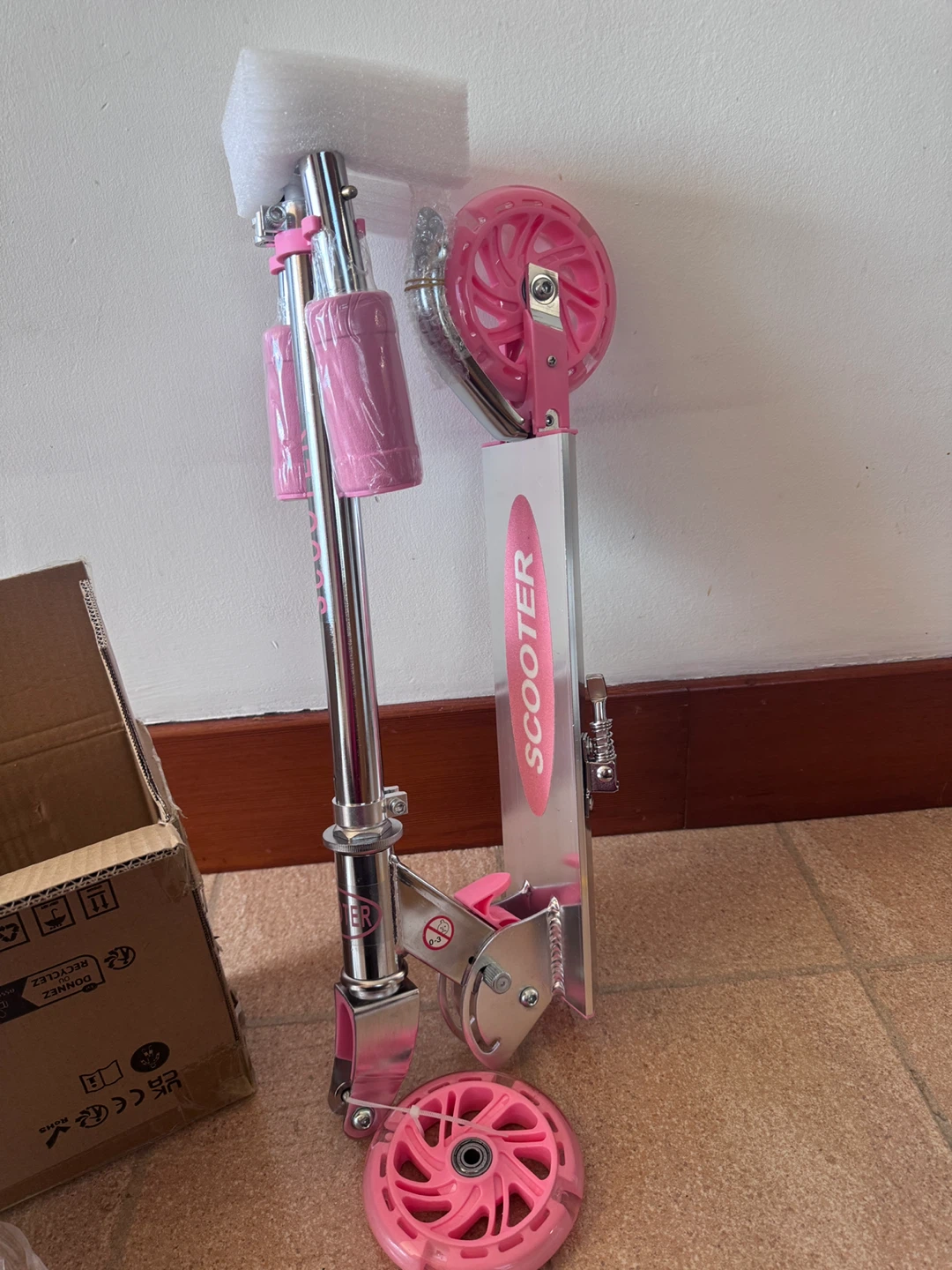 New Pink Children's Scooter TB-H201S
