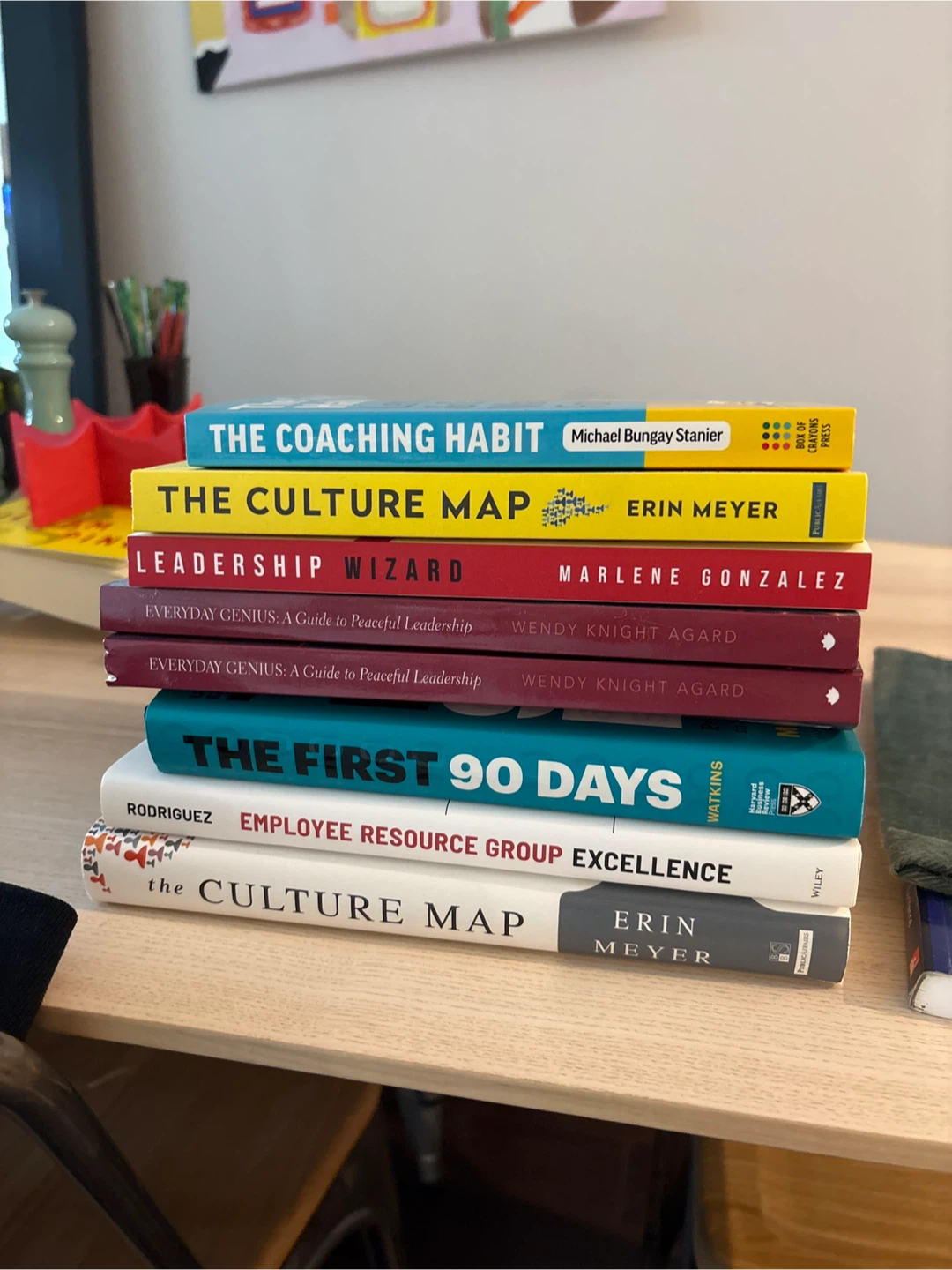 Set of 8 Leadership and Business Books