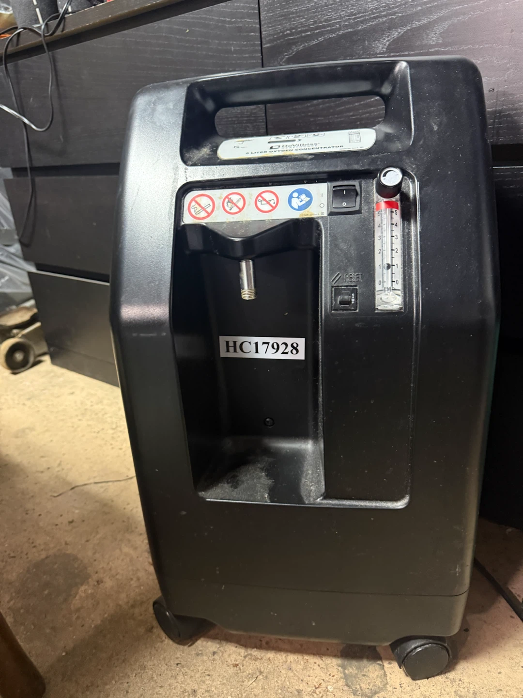 DeVilbiss 5 Liter Oxygen Concentrator