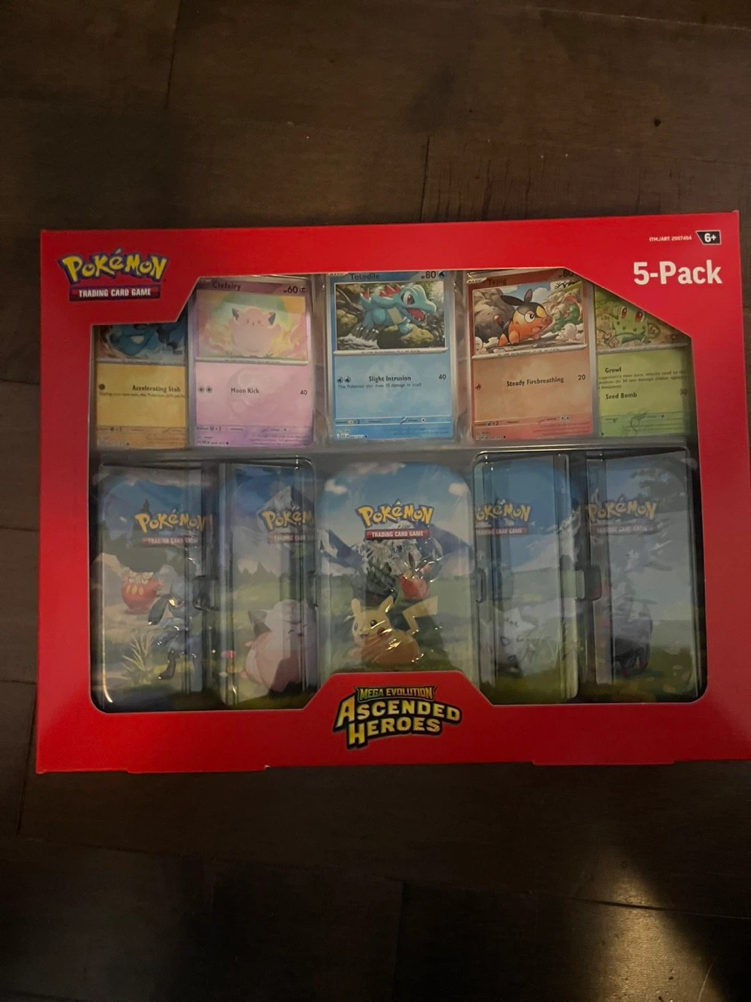 Pokémon Trading Card Game 5-Pack ascended heros sealed