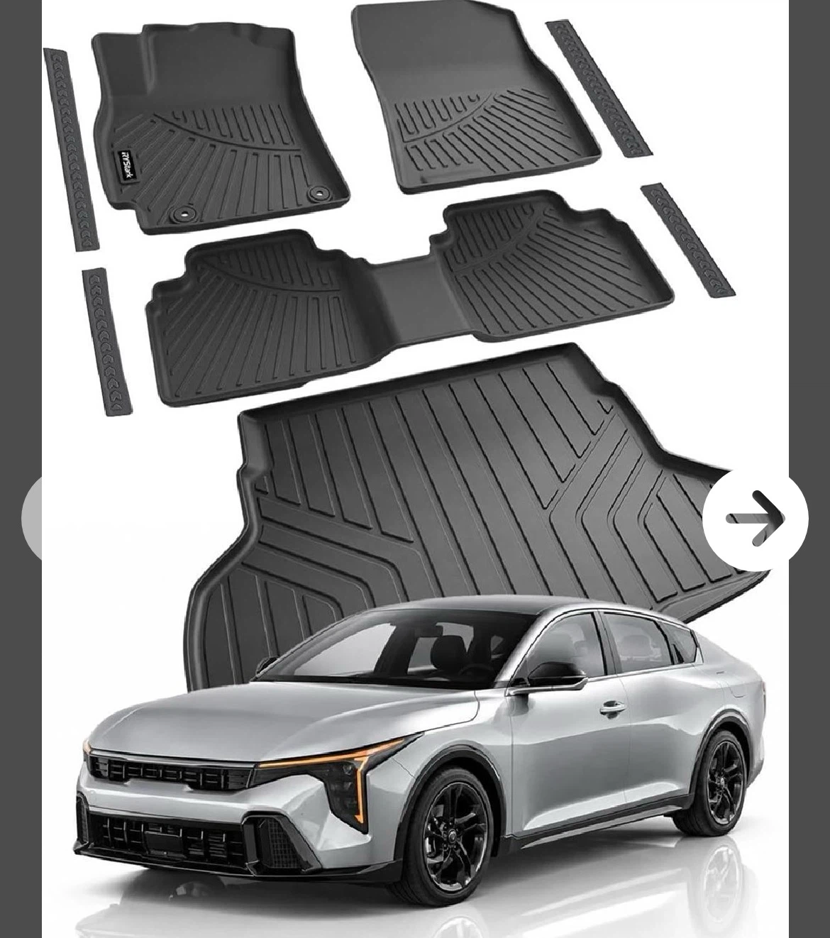 Floor Mats for Kia k4(Sedan) 2025 2026