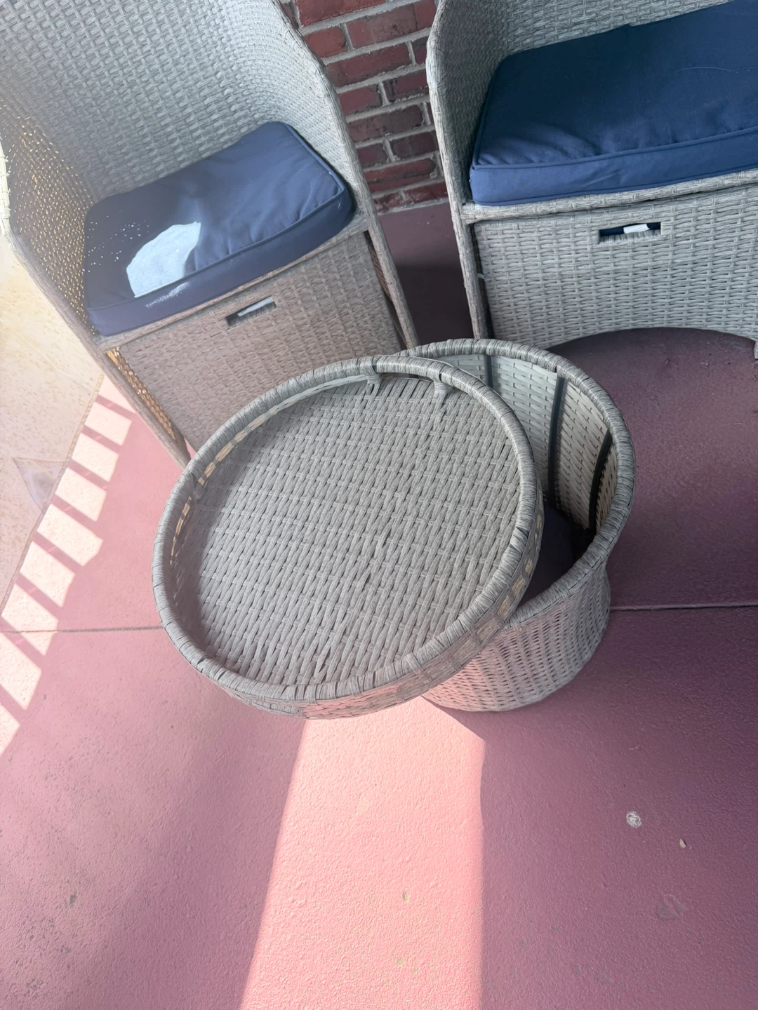 Wicker Patio Bistro Set - photo 3