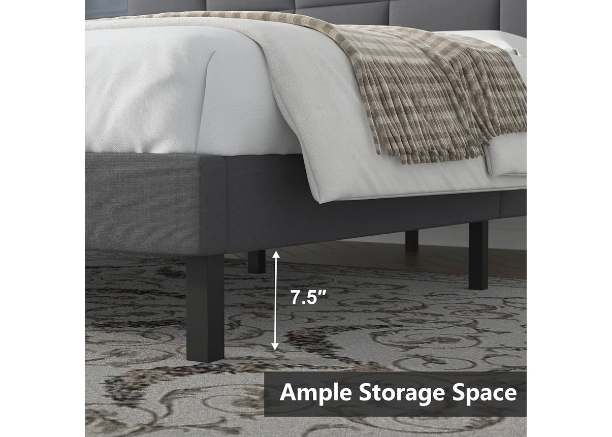Queen Size Bed Frame and Mattress - photo 4