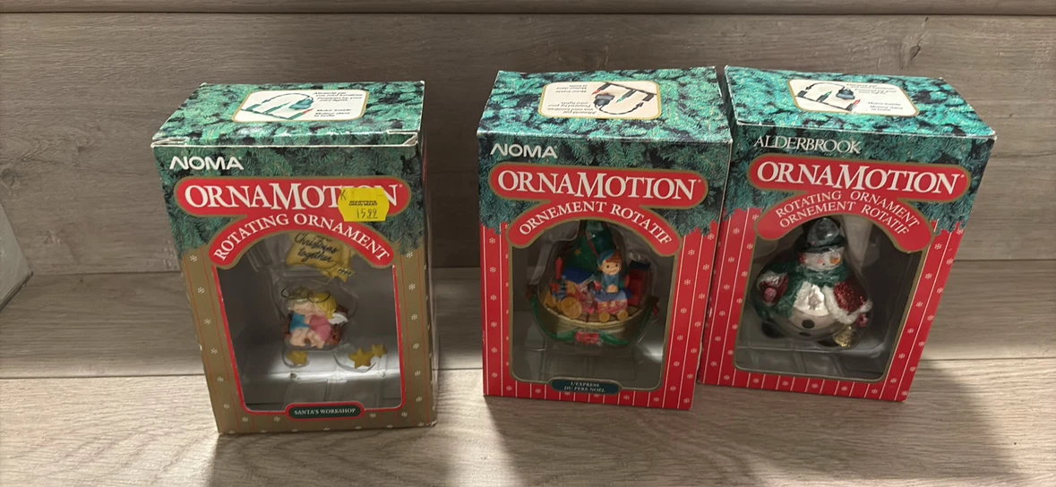 Collection of Noma and Alderbrook Ornamotion Ornaments - photo 5