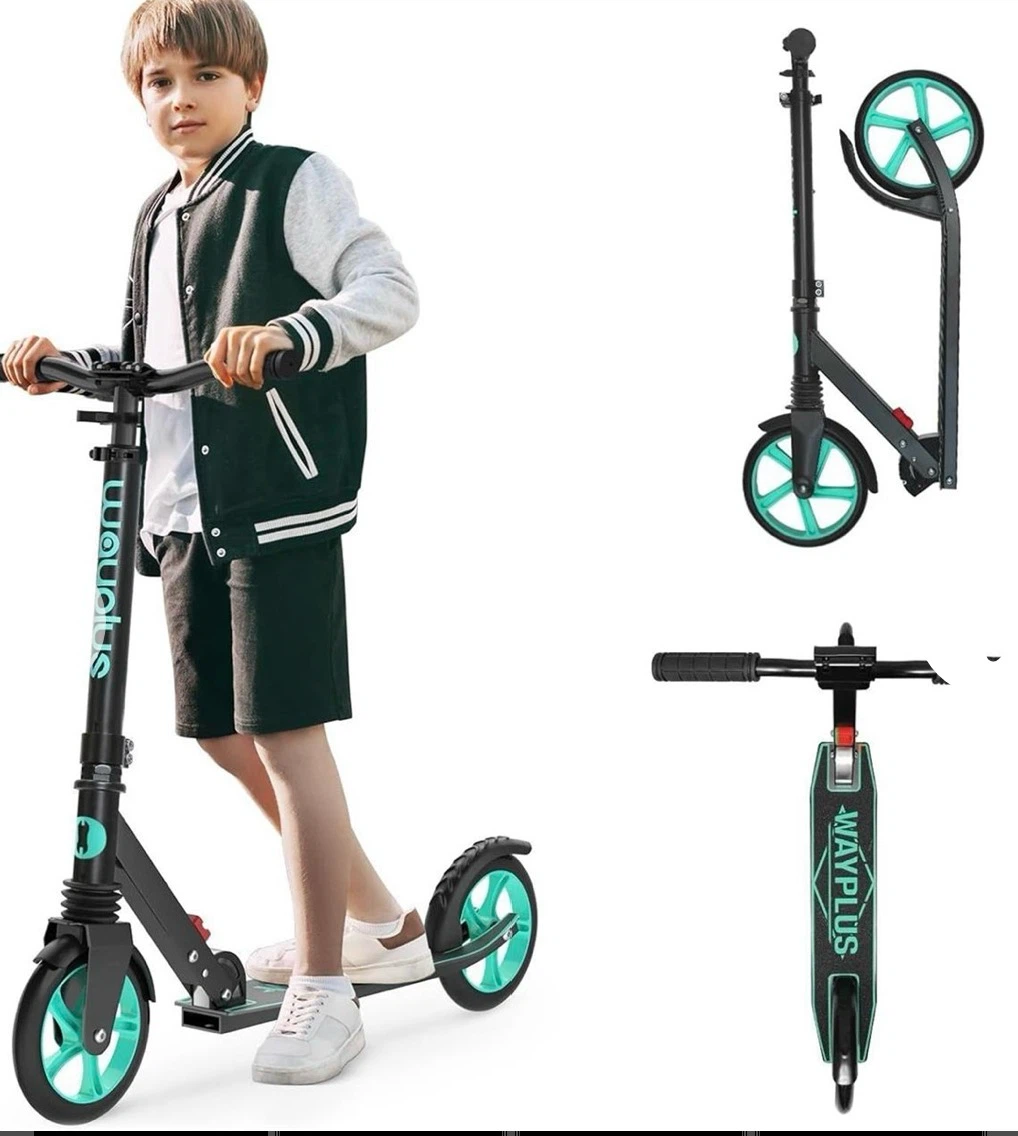 Wayplus Adjustable Kick Scooter for Kids and Teens