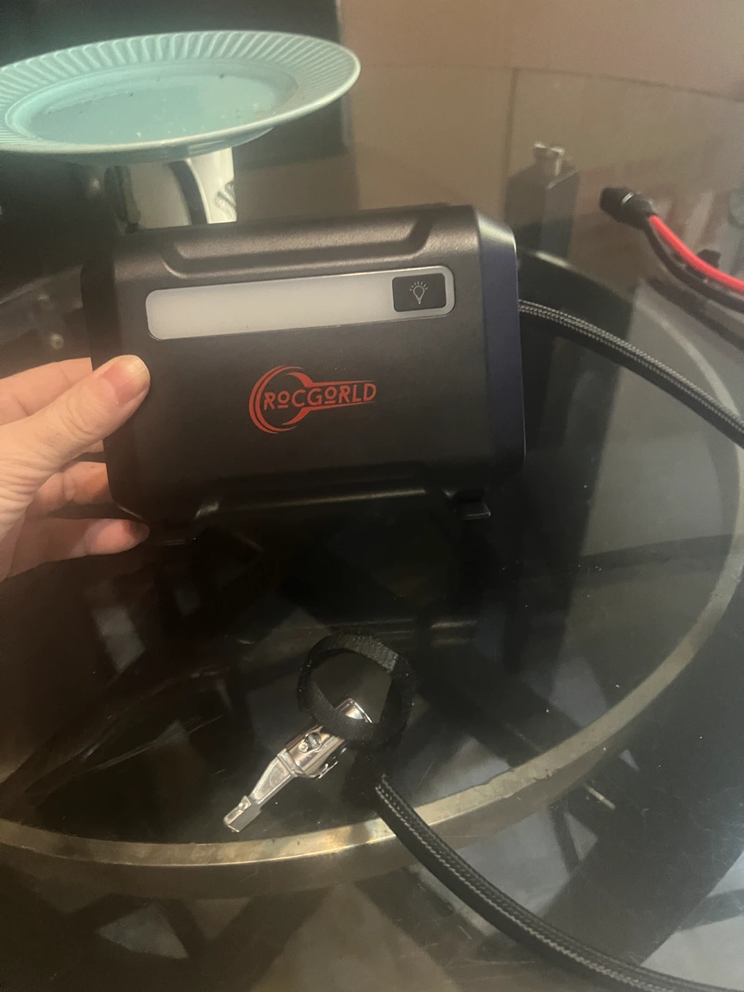Tire inflator cash only - photo 2